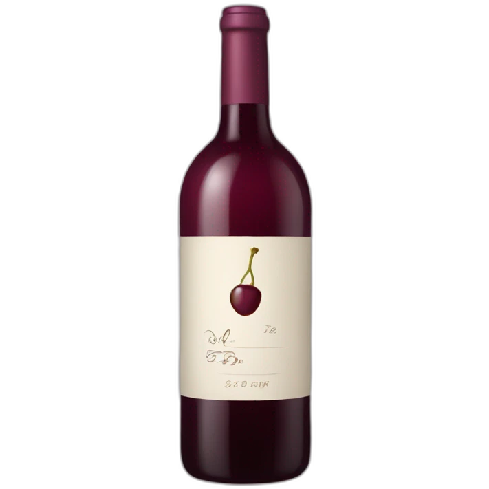 bottle of wine emoji