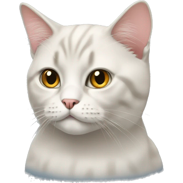 The British cat emoji
