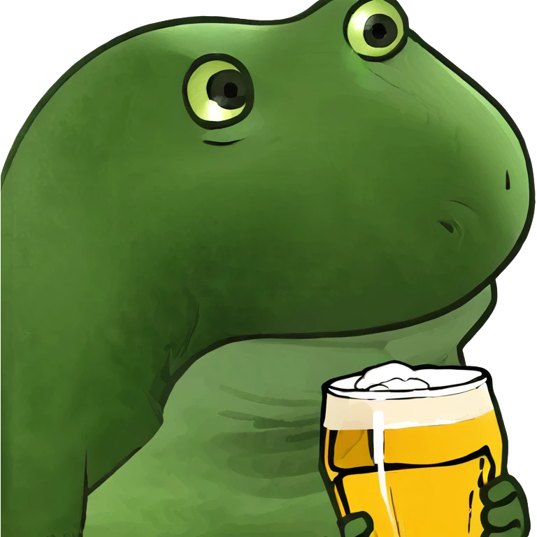 Baby holding beer emoji
