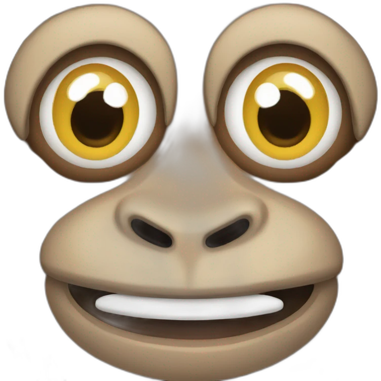 Special Monkey face  emoji