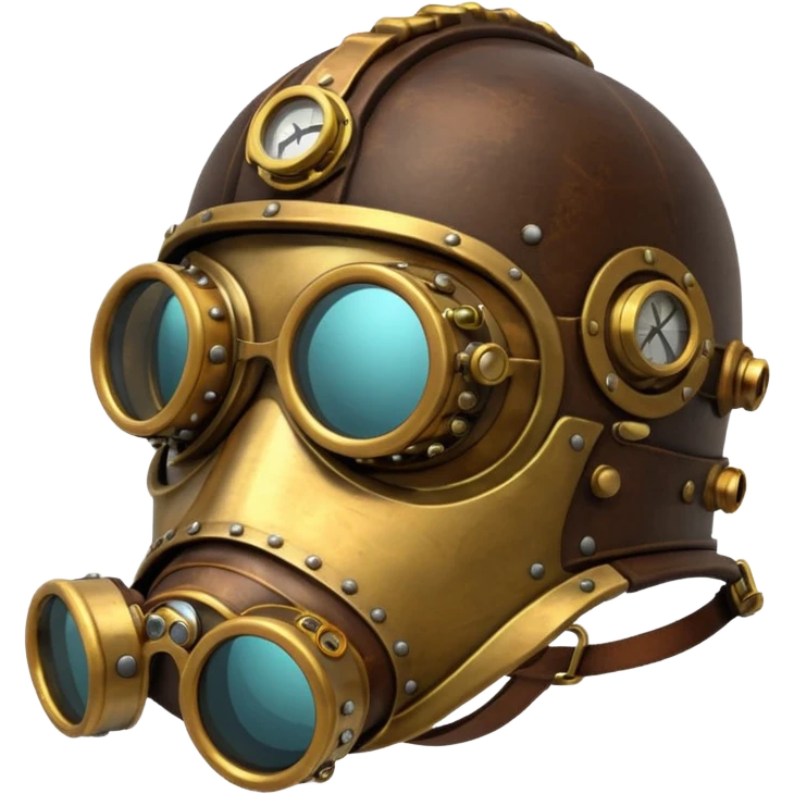 steampunk helmet emoji