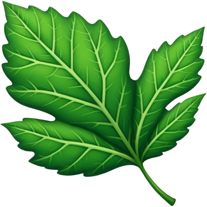 Leaf emoji