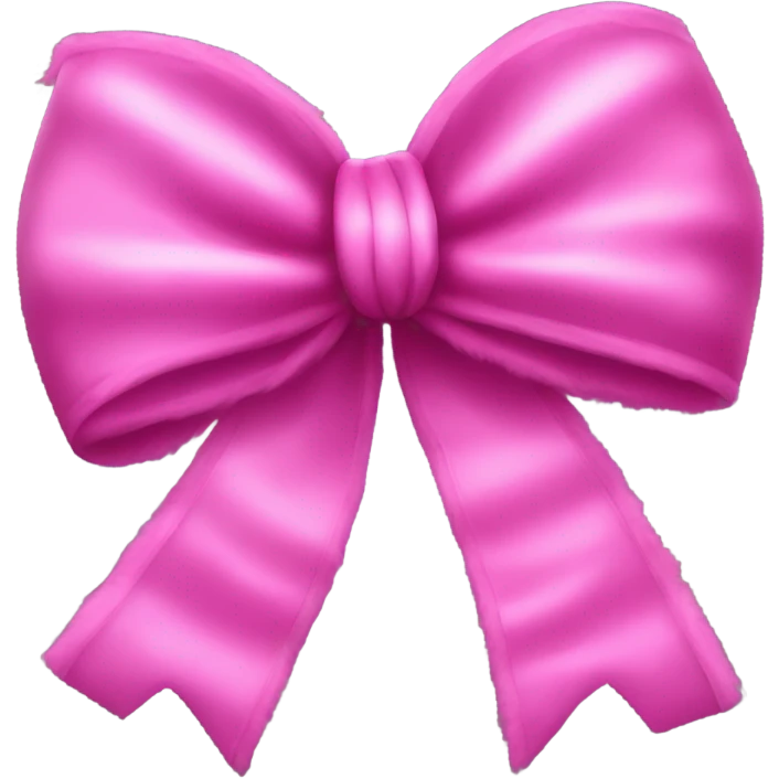 Pink bow emoji
