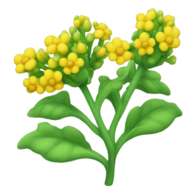 Mustard plant  emoji