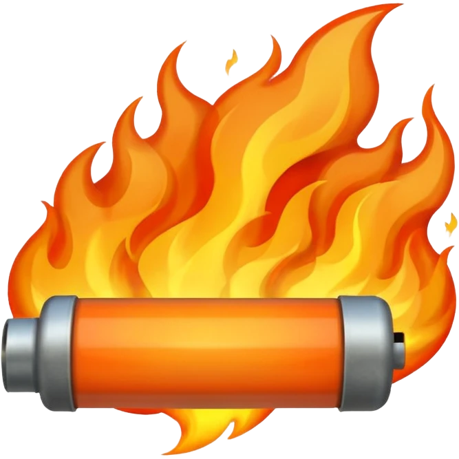 Inox exhaust fire emoji