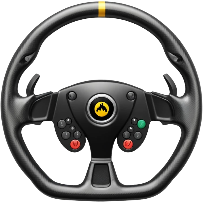 Volant de formule 1 emoji
