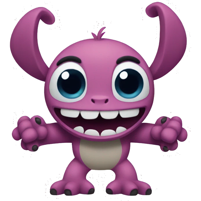 Stitch with four arms emoji