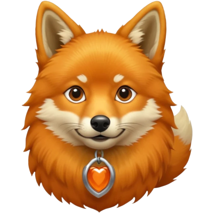 Chien finnois emoji