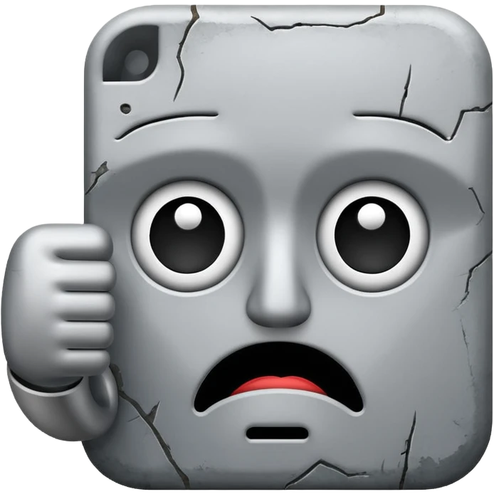 Sad thumbs down  emoji
