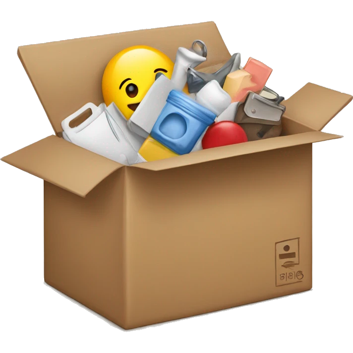 box of personal belonging emoji