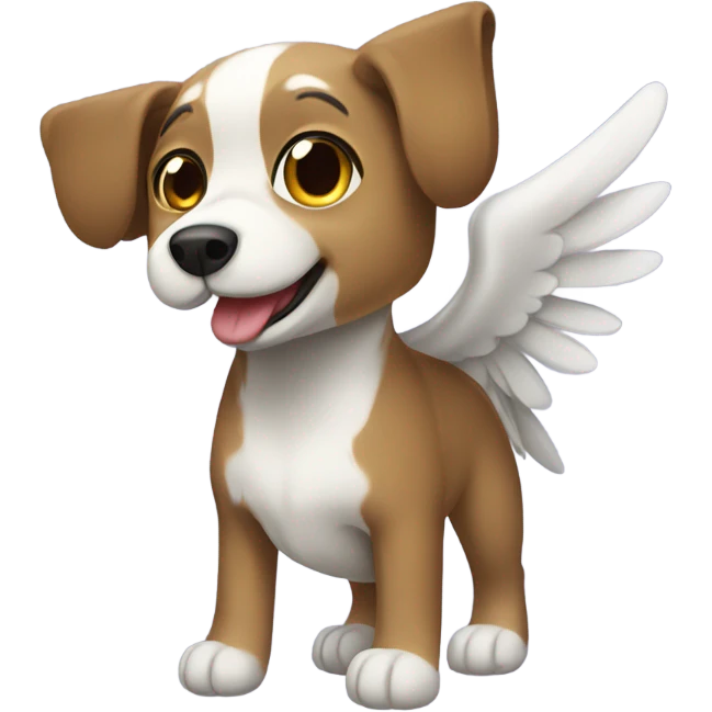 perro con alas emoji