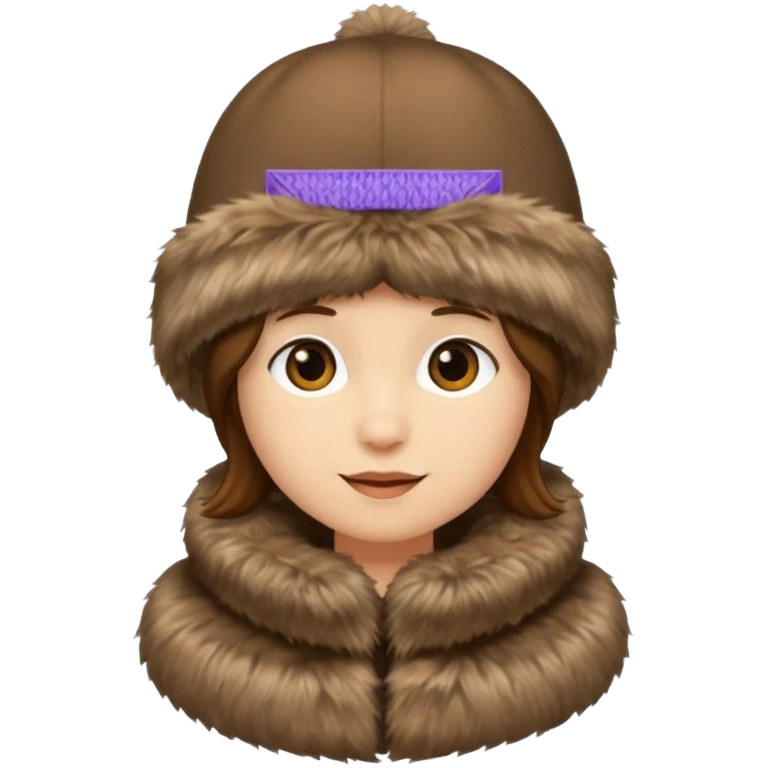 just fur hat   emoji