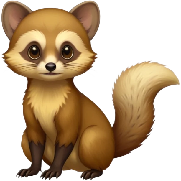 Two-bladed marten, tree marten emoji