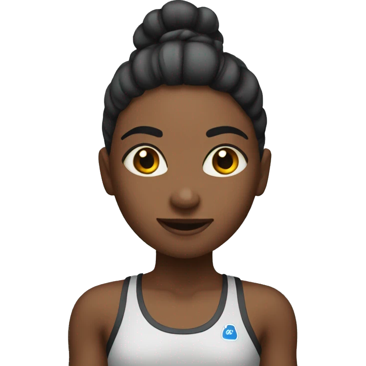 Gym girl emoji