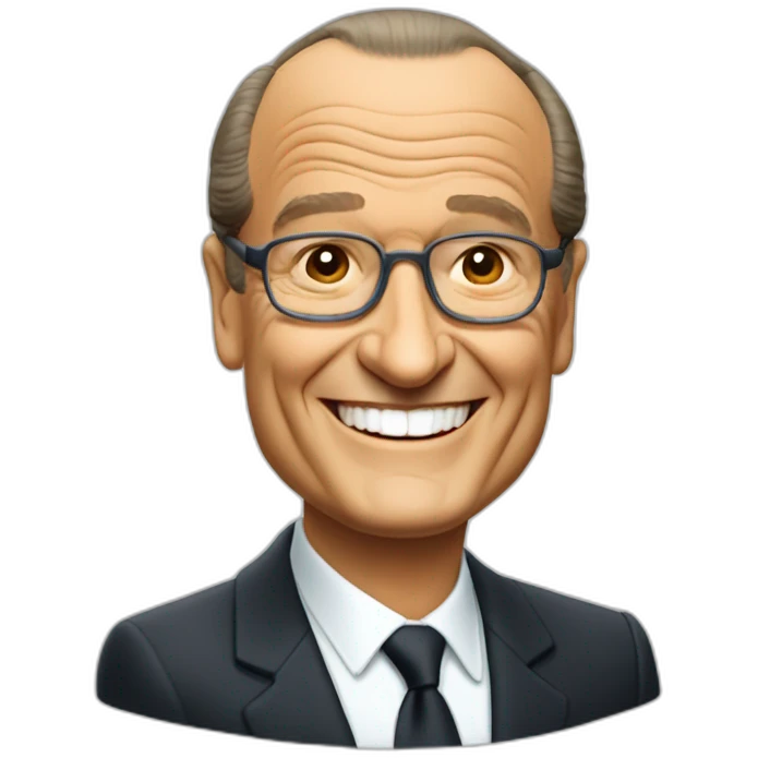 Jacques chirac souriant emoji