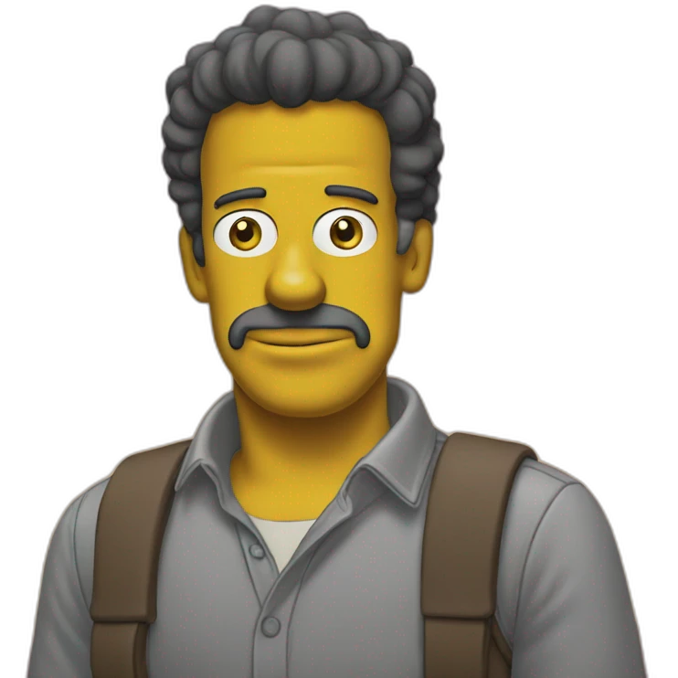 simpson gay emoji