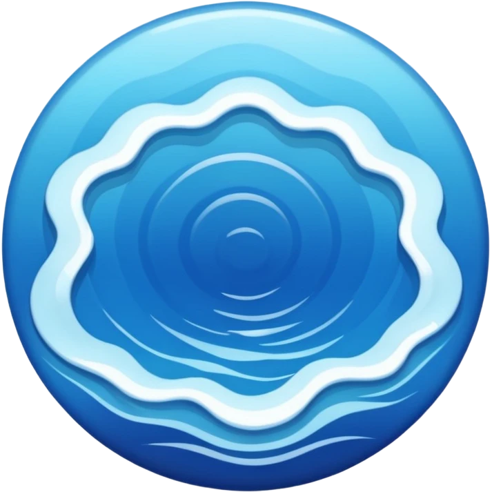 circle with inner waves growing stronger emoji