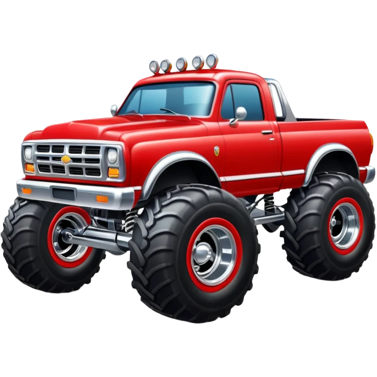 Monster truck emoji