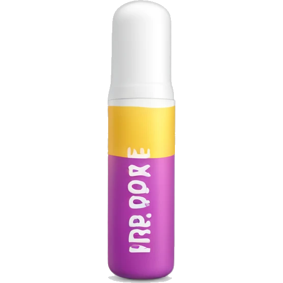 lip balm with label emoji