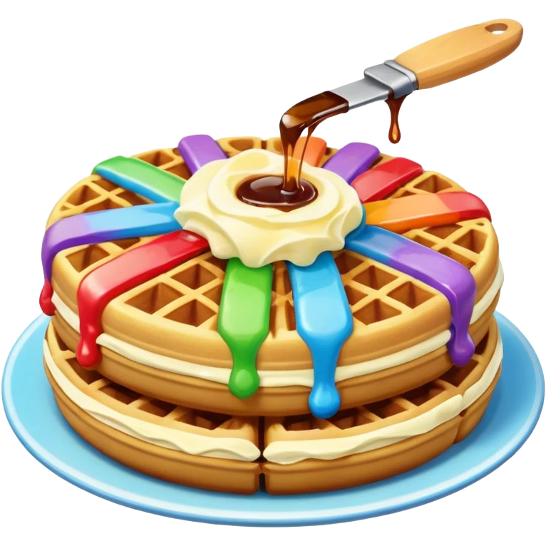 ❤🧡💛💚💙💜💗 rainbow🧇 emoji