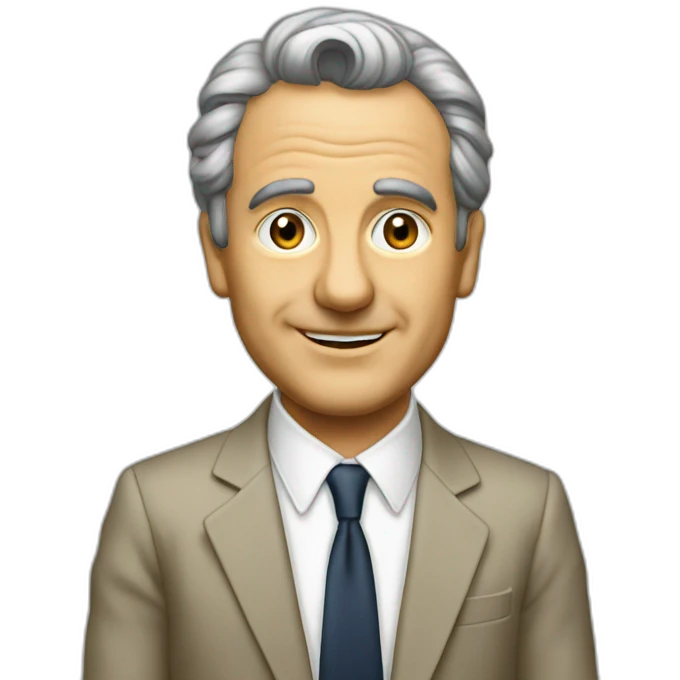 Umberto Smaila in the 1980s emoji