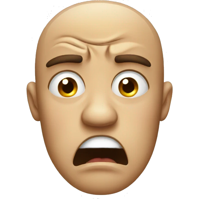 angry crying emoji