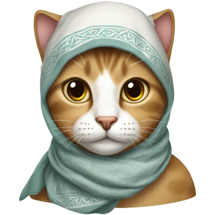 Cat Muslim  emoji