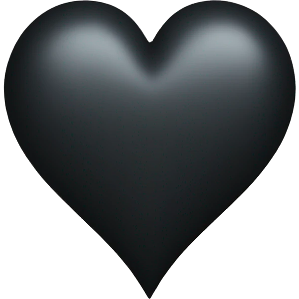 Black Heart  emoji
