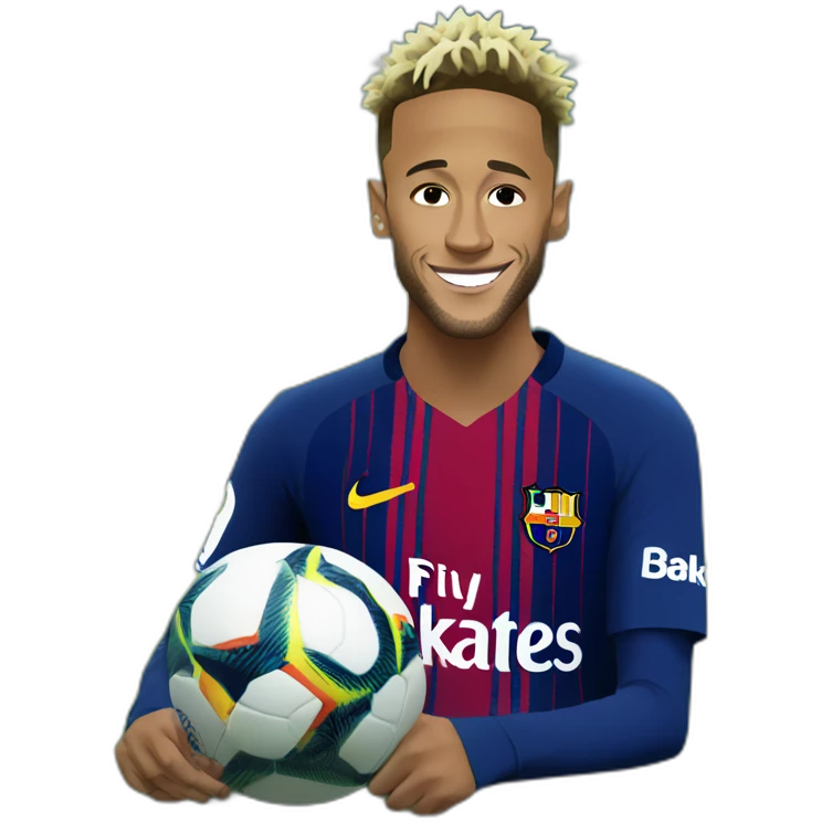 neymar on the groung emoji