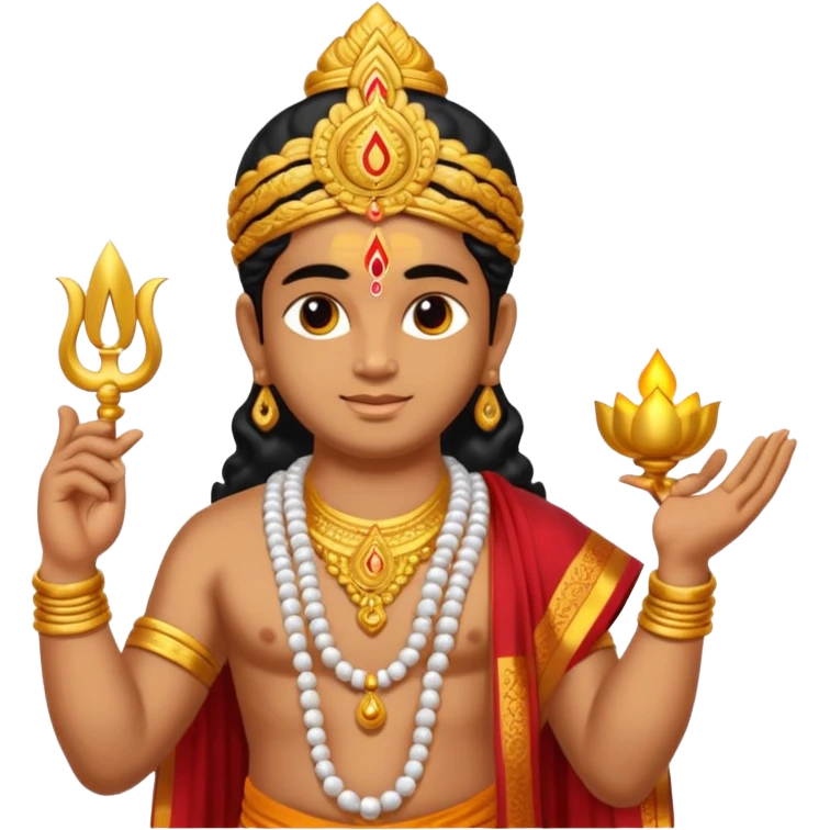 Create god murugan om Mandiram  emoji