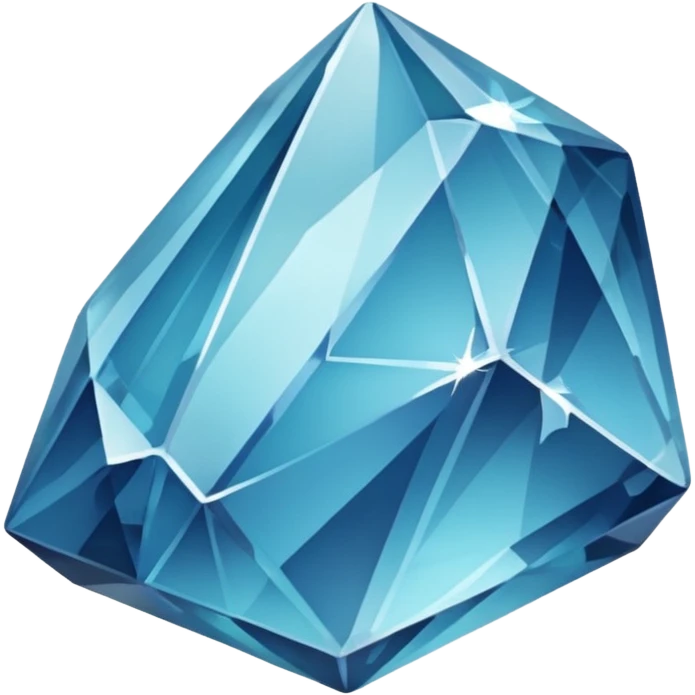 very sharp gem mineral loojing emoji