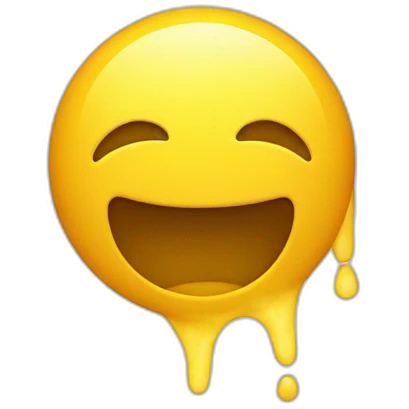 Smiley qui sourit en dormant emoji