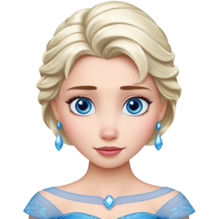elsa frozen emoji