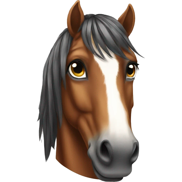 Mustang horse emoji