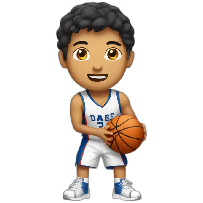 pinoy playing basketball emoji