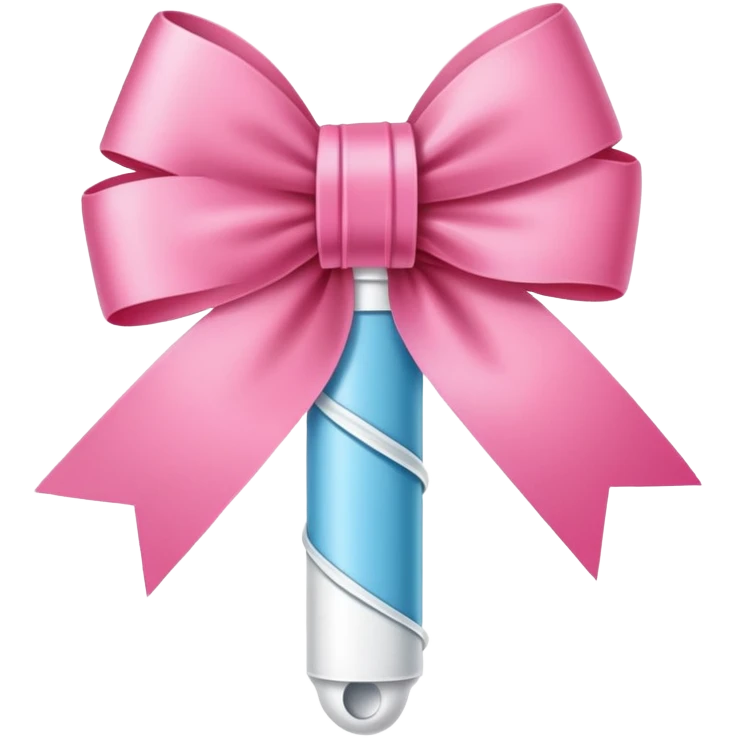 tampon with bow  emoji