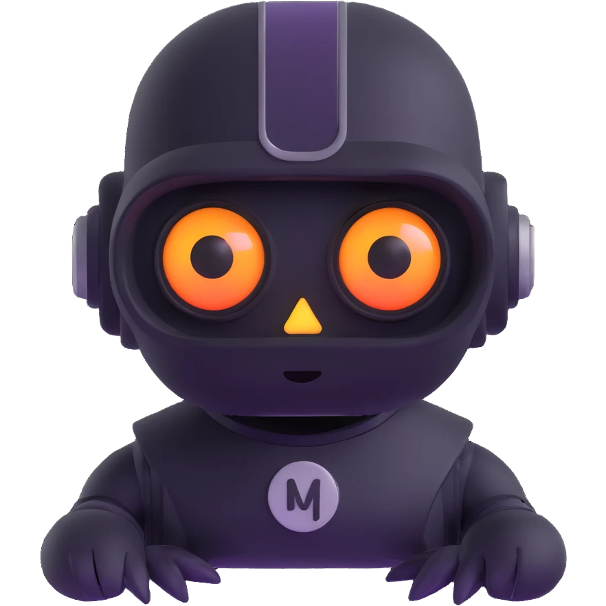 AI analyzing data emoji