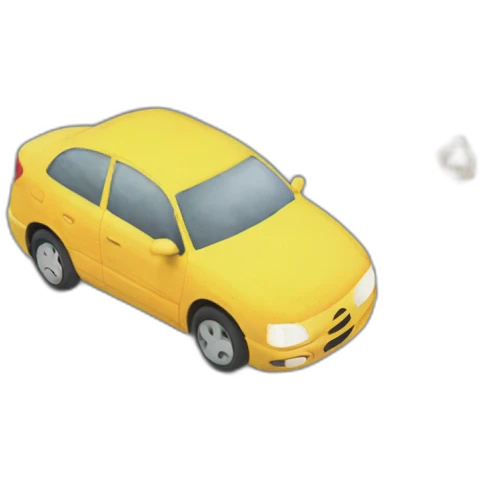 Mr Blobby road traffic accident emoji