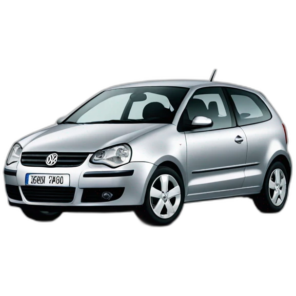 VW polo silber 2005 emoji