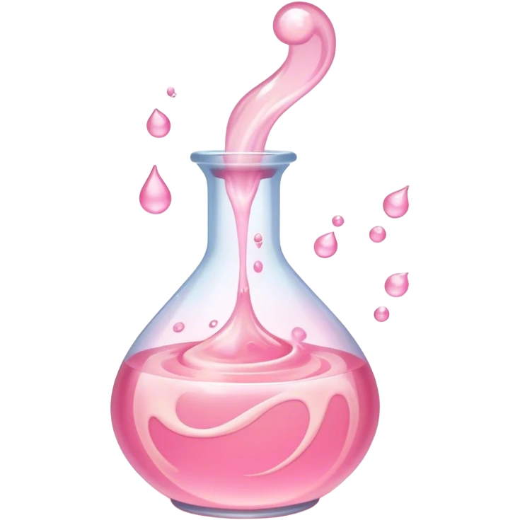 a light pink potion emoji
