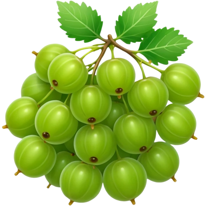 gooseberries in bunch  emoji