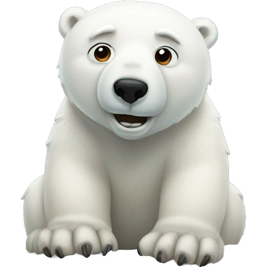 polar bear emoji