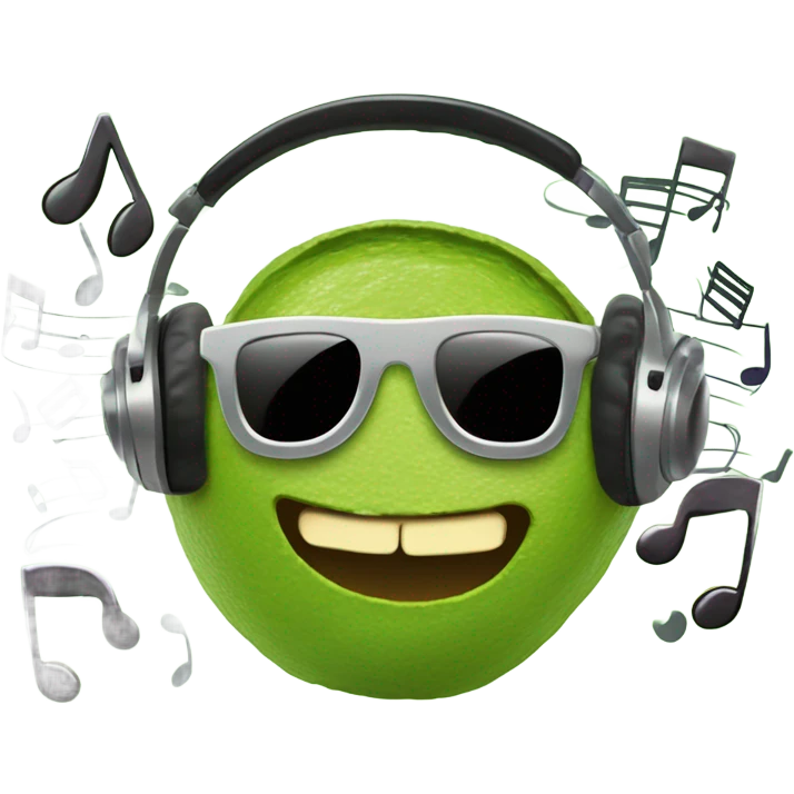 Guacamole rocking out  emoji