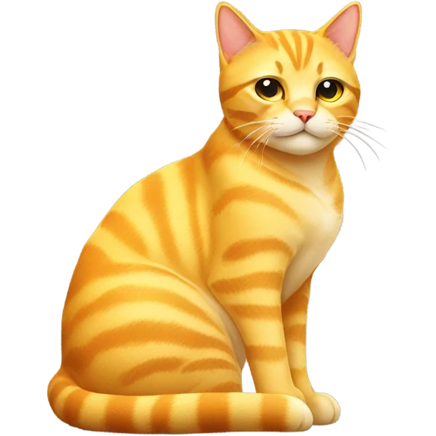 Sunny cat emoji