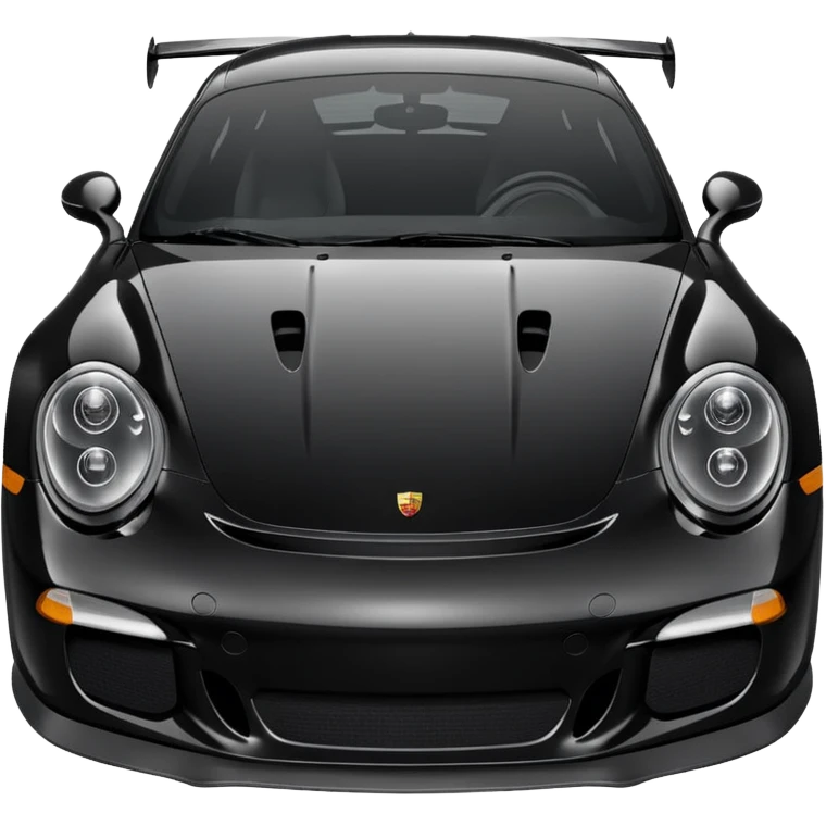black porsche gt3 emoji