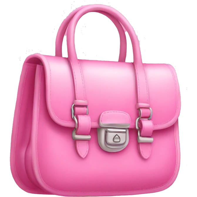 Pink girly bag emoji