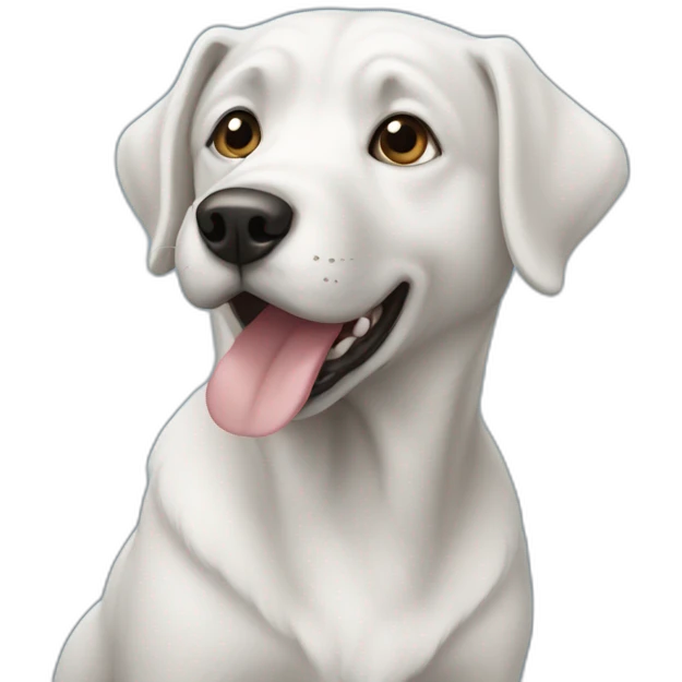 dog blue emoji