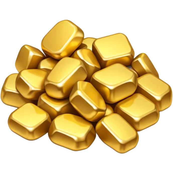 Gold nuggets emoji