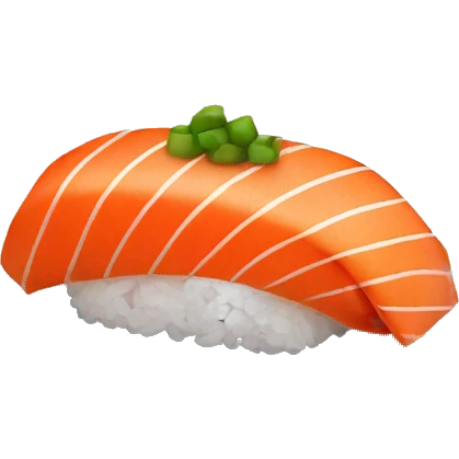 Sushi de pollo emoji