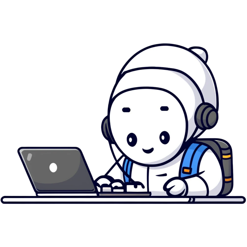 frontend developer with CSS code emoji